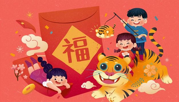 2022 cny poster for year of tiger