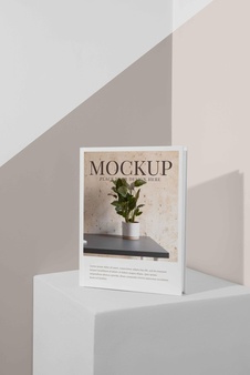 Assortment of mock-up book cover