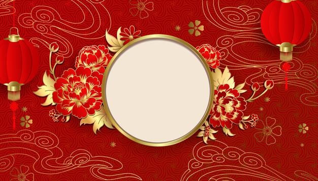 Chinese decorative classic festive background for holiday banner
