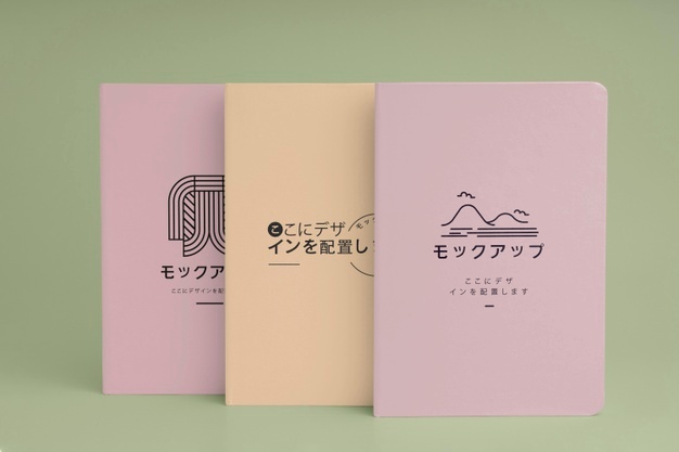 Japan book cover mockup