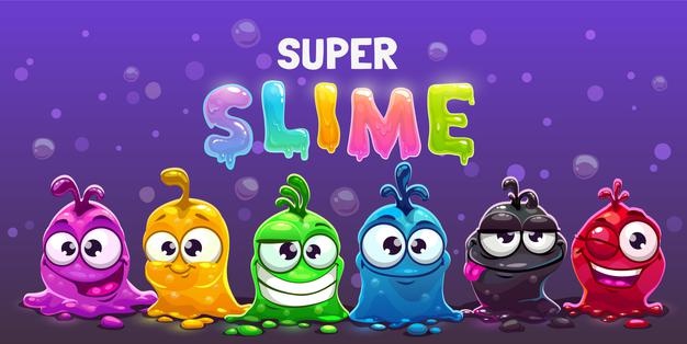 Super slime horizontal banner